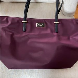 Kate Spade purple tote